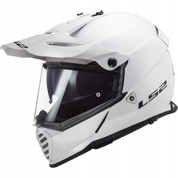 MOTOCYKLOVÁ PRILBA LS2 MX436 PIONEER EVO BIELA XXL