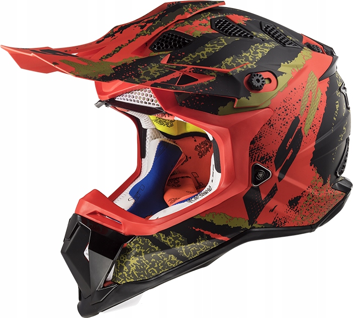 PRILBA NA MOTOCYKLE LS2 MX470 PODVOZKOVÁ PÁRA - Ľ