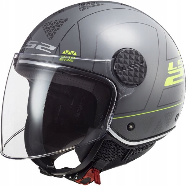 PRILBA NA MOTOCYKLE LS2 OF558 SPHERE LUX GREY M