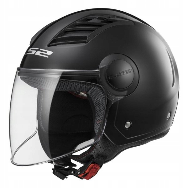 PRILBA NA MOTOCYKLE LS2 OF562 AIRFLOW SOLID BLACK XS
