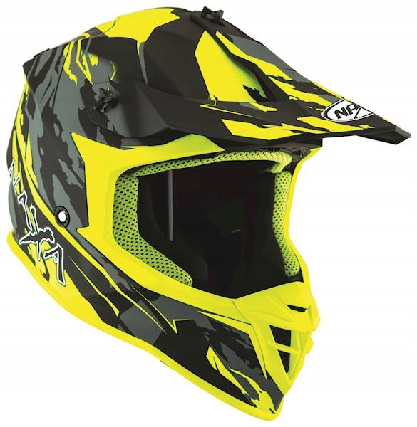 MOTOCYKLOVÁ PRILBA NAXA C10 / F MAT CROS QUAD ATV M