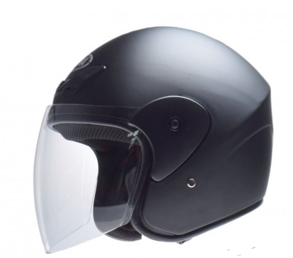 MOTOCYKLOVÁ PRILBA ČIERNY MOTOR XS SKÚTRE