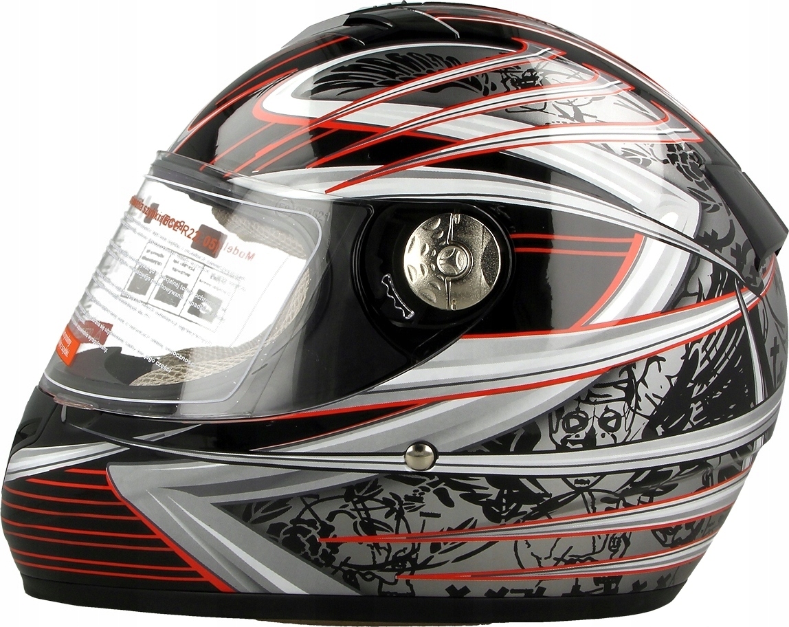 PRILBA NA CELÚ MOTOCYKL VCAN V105 Veľkosť: XL