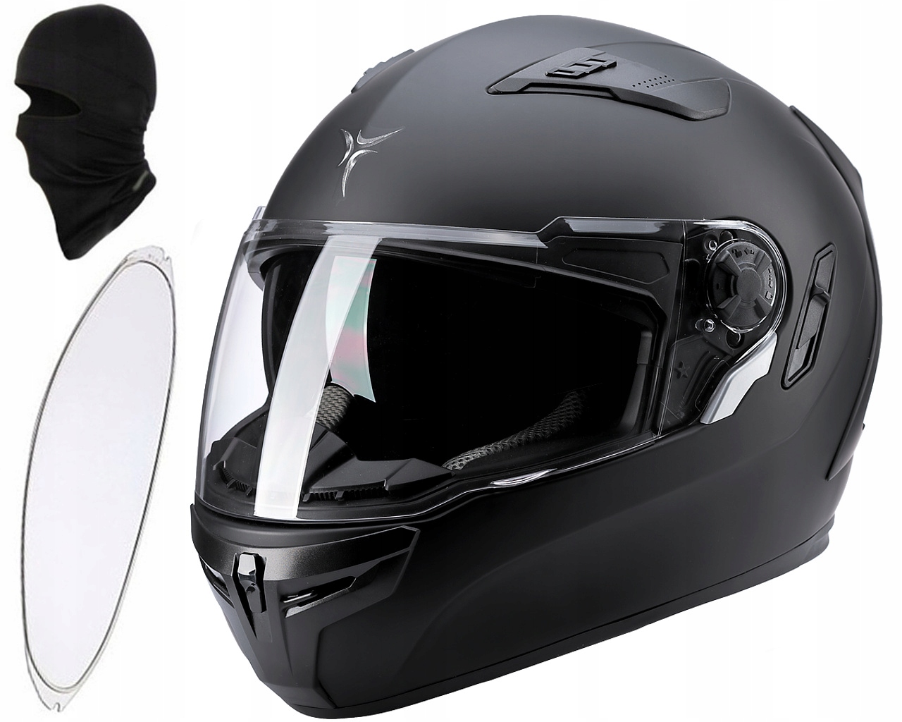 PRILBA NA MOTOCYKLU SECA FALCON II PINLOCK BLENDA L