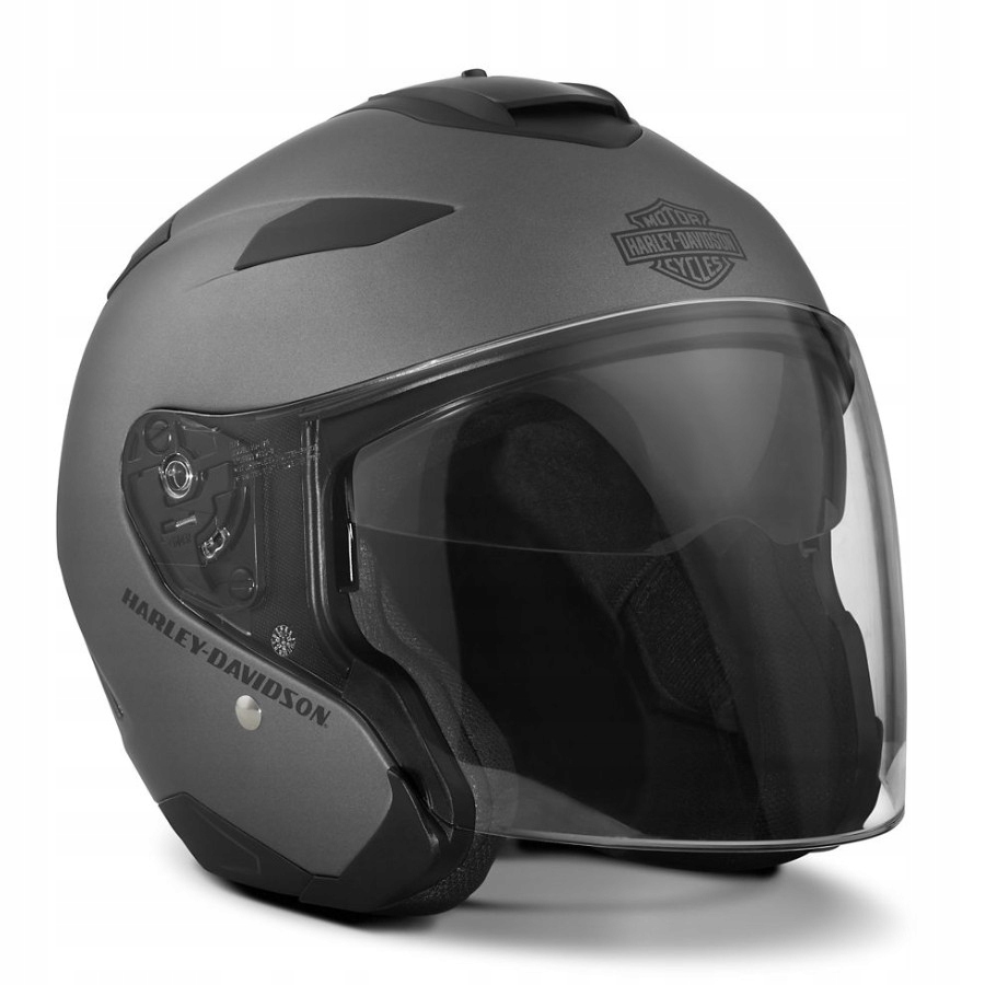PRILBA NA MOTOCYKLE ŠEDÁ HARLEY DAVIDSON MAYWOOD L
