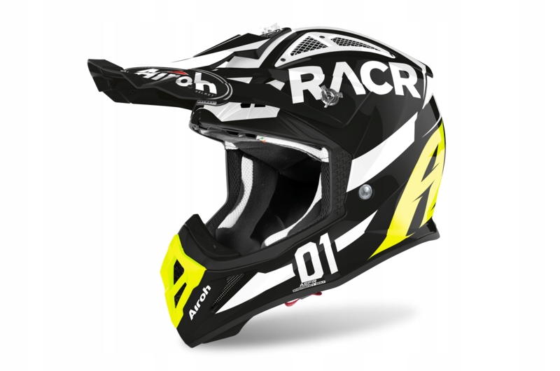 PRILBA AIROH TWIST 2.0 RACR GLOSS S MOTOCYKLOVÁ