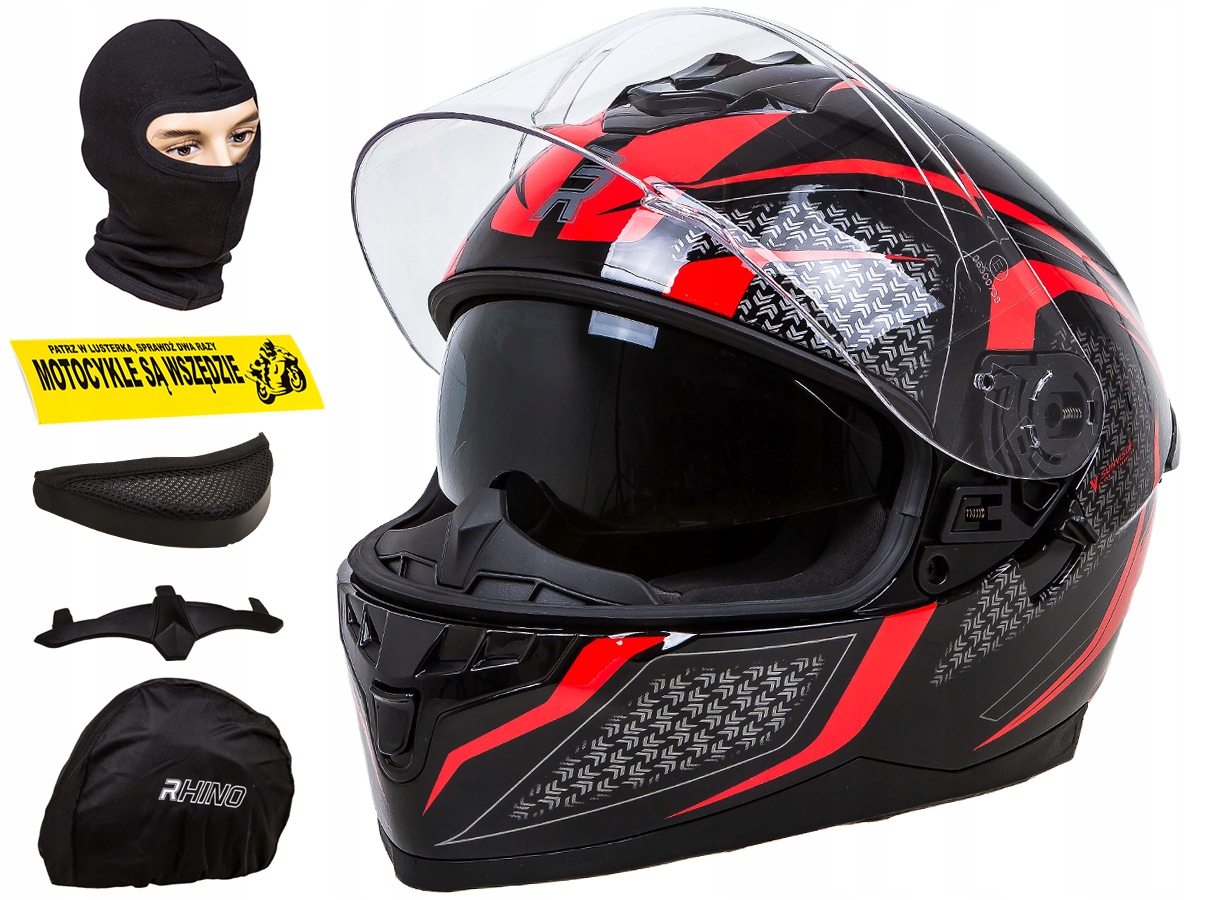 MOTOR RHINO RACER THUNDER EVO r M BLENDA PRILBA