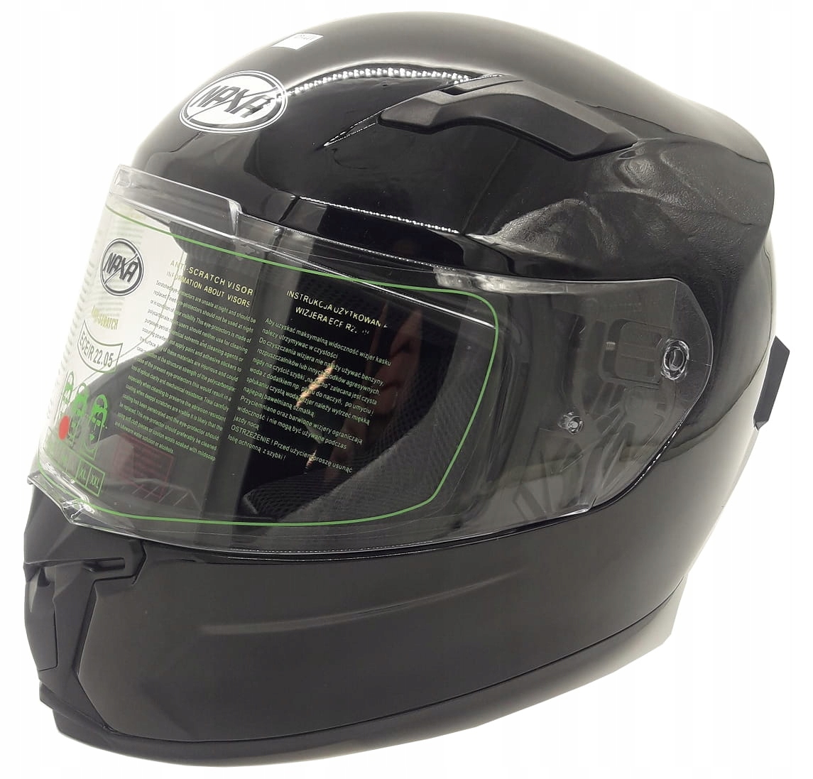 PRILBA NAXA F25A ČIERNA VEĽKOSŤ XXL