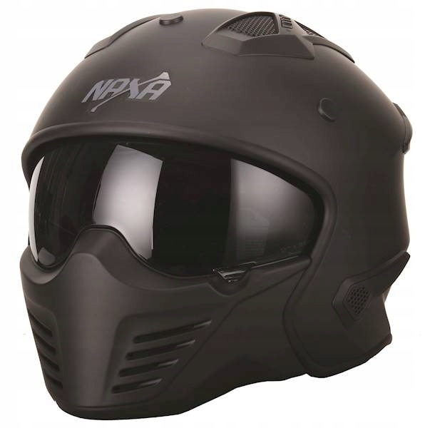 PRILBA NA MOTOCYKLU NAXA S27 R.XS S ODDELITEĽNÝM ČELOM