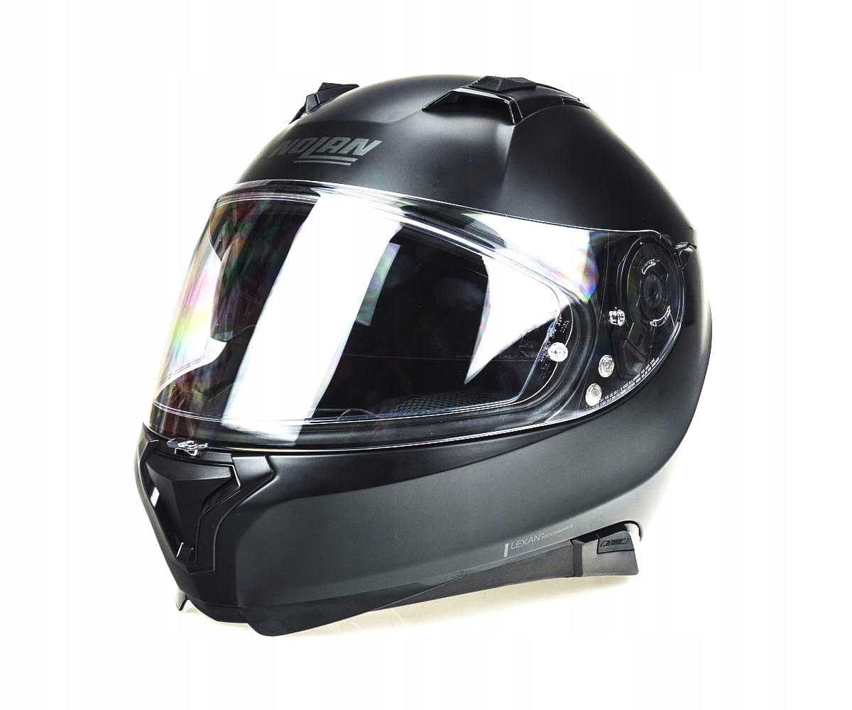 PRILBA NOLAN CLASSIC N-COM N87 FLAT BLACK 10 XXL