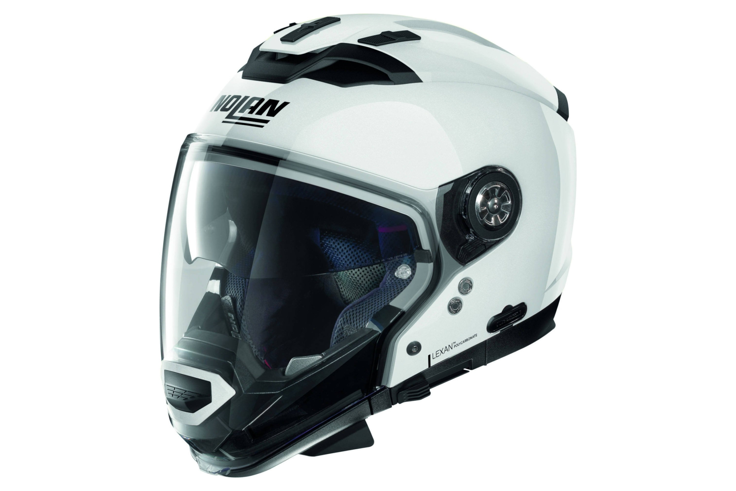 PRILBA NOLAN N70-2 GT CLASSIC NCOM METAL WHITE M 005