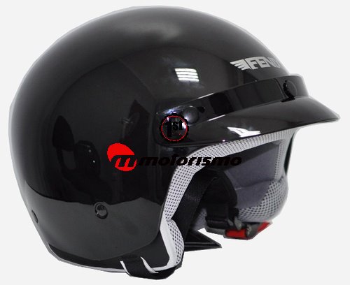 PRILBA OTVORENÁ TVÁR FENIX HY-806 F ČIERNA VEĽKOSŤ XS