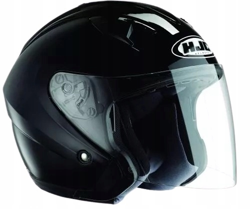 OTVORENÁ PRILBA HJC IS-33 SOLID BLACK GLOSS R.2XL