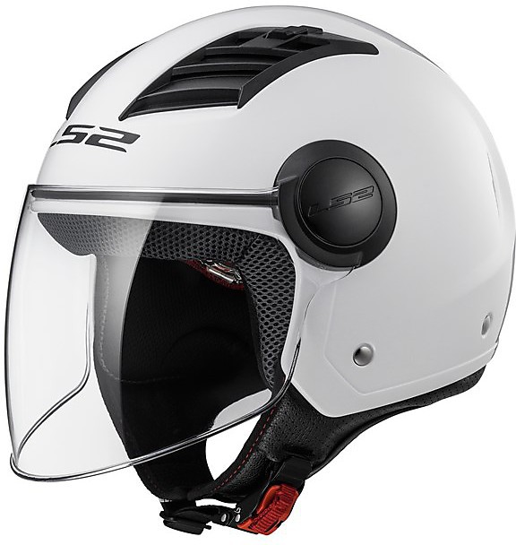 OTVORENÁ PRILBA LS2 OF562 AIRFLOW WHITE GLOSS XL