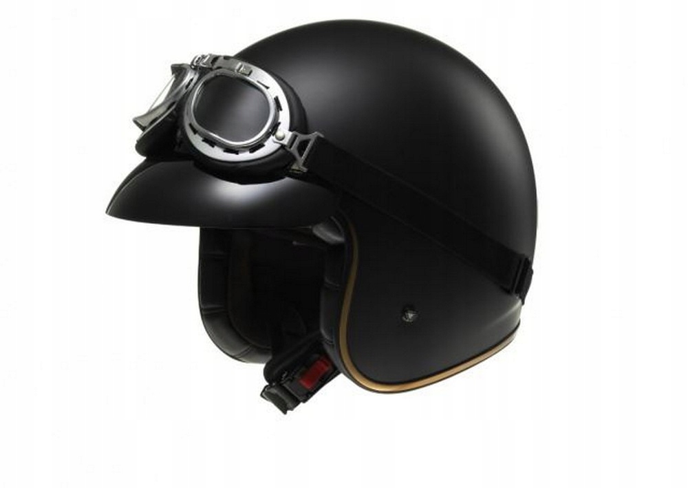 OTVORENÁ PRILBA LS2 OF583.1 BOBBER MATTE ČIERNA r.M
