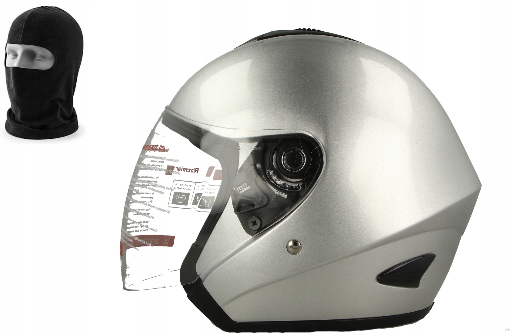 VCAN V510 OTVORENÁ PRILBA + BALACLAVA Veľkosť: XS