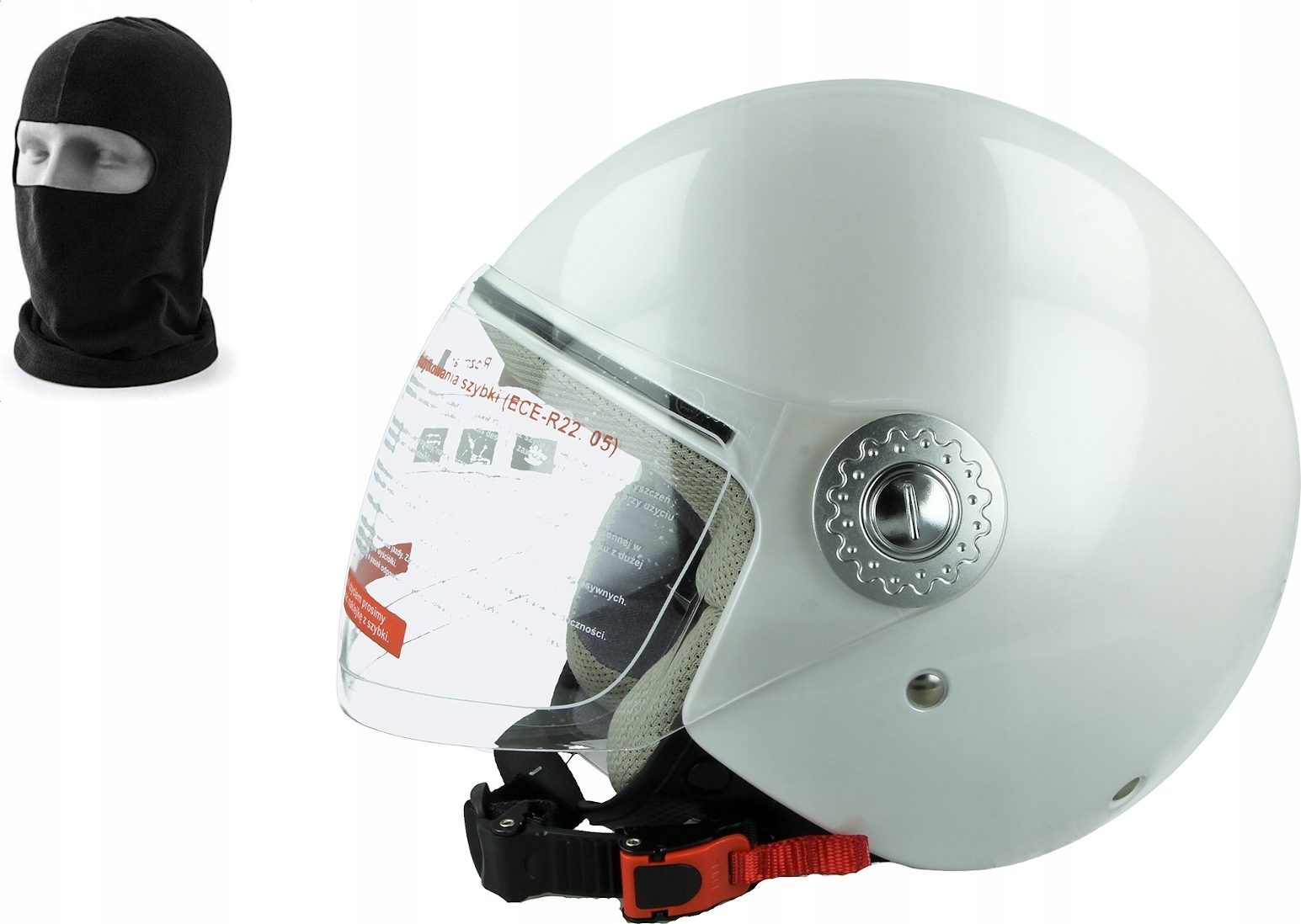 VCAN V522 OTVORENÁ PRILBA + BALACLAVA Veľkosť: XL