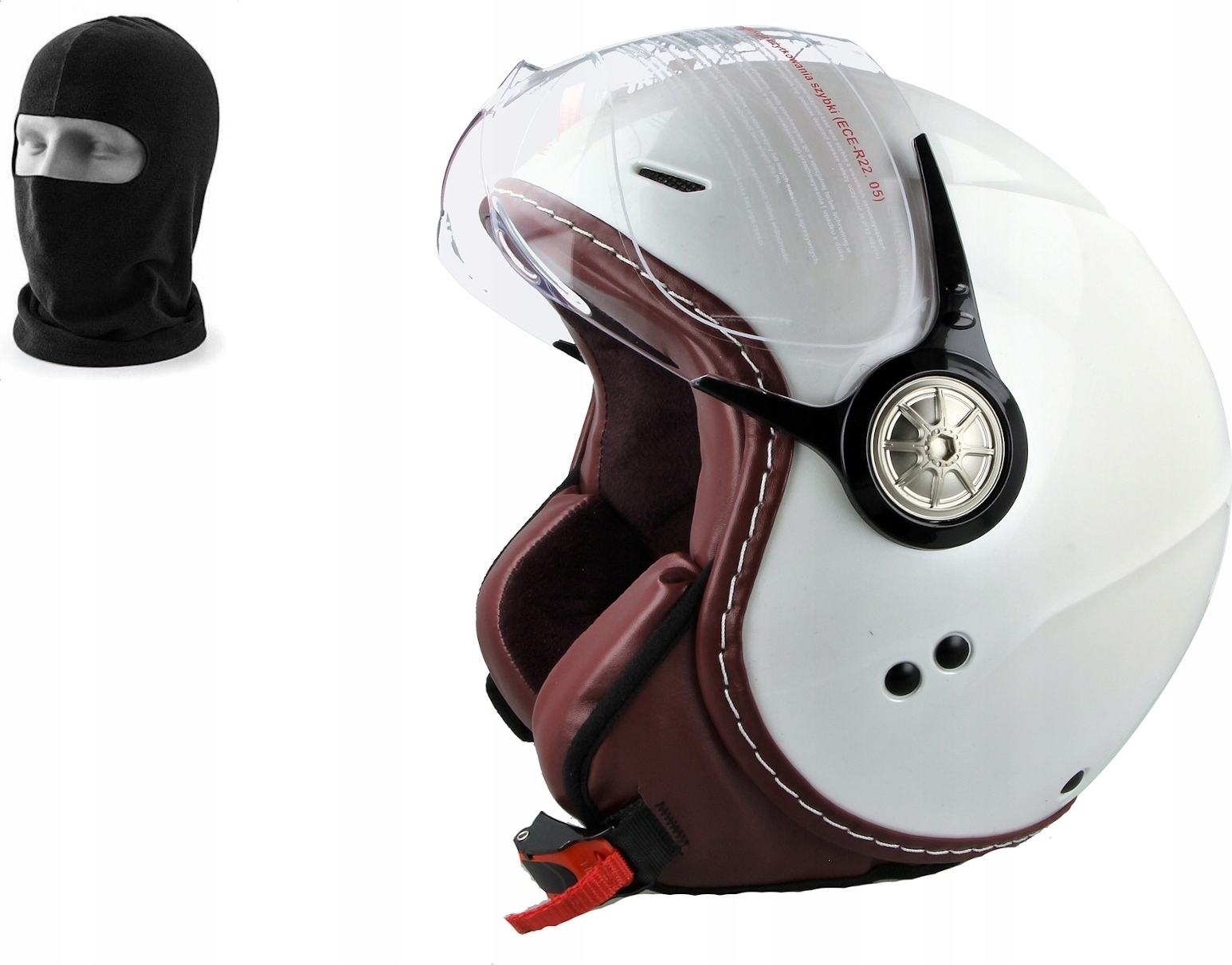 VCAN V582 OTVORENÁ PRILBA + BALACLAVA Veľkosť: XL
