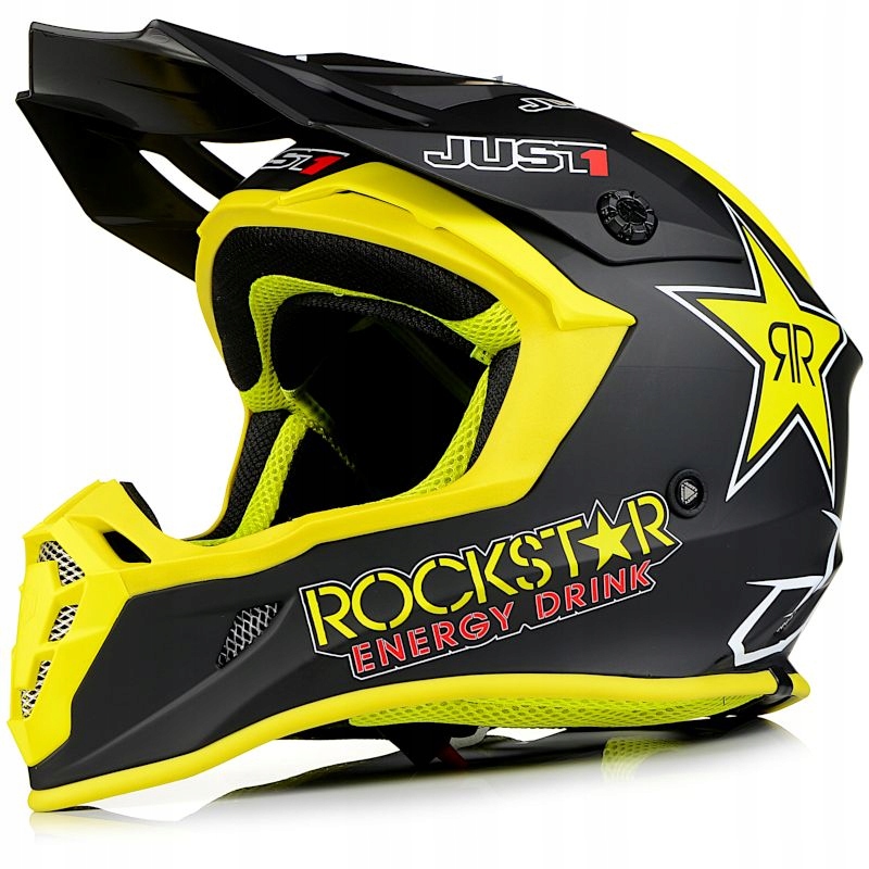 PRILBA ROCKSTAR JUST1 ENDURO CROSS ATV QUAD PROMOTOR