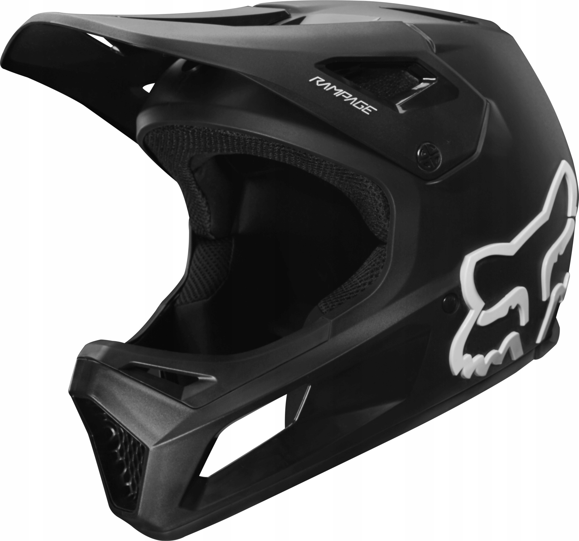 PRILBA FOX JUNIOR RAMPAGE ČIERNA / ČIERNA YS BIKE