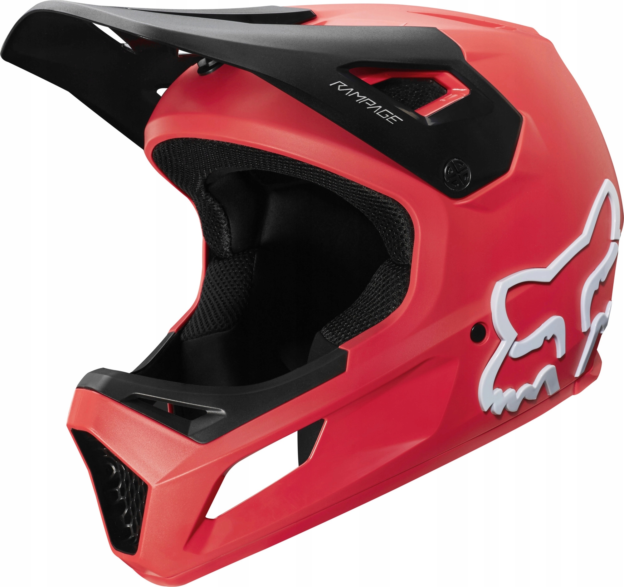 PRILBA FOX JUNIOR RAMPAGE BRIGHT RED YS BIKE