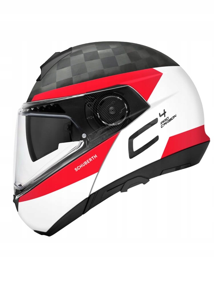 PRILBA SCHUBERTH C4 PRO CARBON DELTA WHITE R.L PROMO