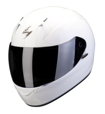 PRILBA SCORPION EXO-390 PEVNÁ WHT XL + ZADARMO