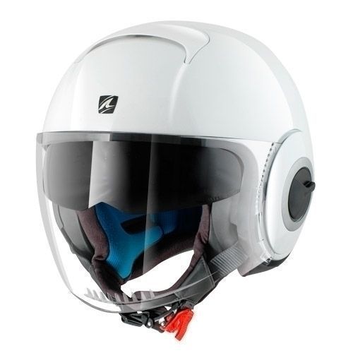 PRILBA SHARK NANO BLANK BIELA OTVORENÁ XL