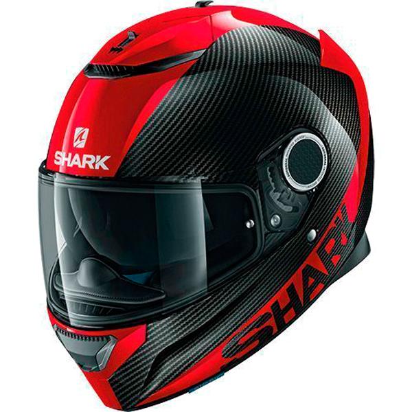 PRILBA SHARK SPARTAN CARBON SKIN PINLOCK BLENDA M.