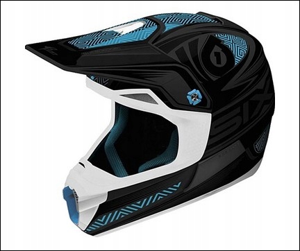 SIXSIXONE FENIX FUSION CYAN VEĽKÁ PRILBA XXL
