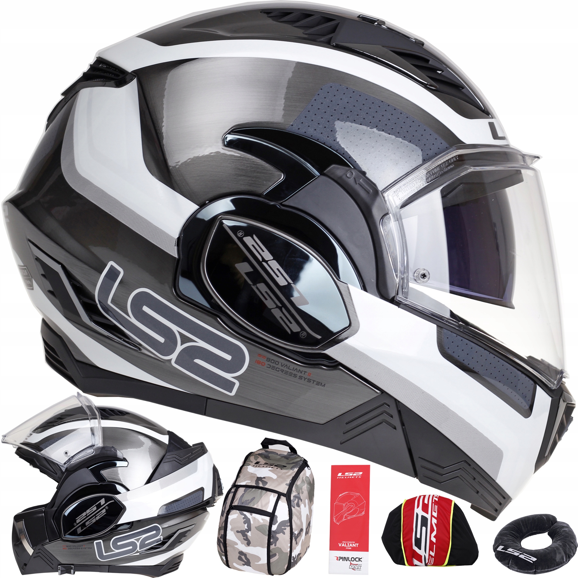 MOON HELMET LS2 FF900 VALIANT II ORBITOVÉ DŽÍNY