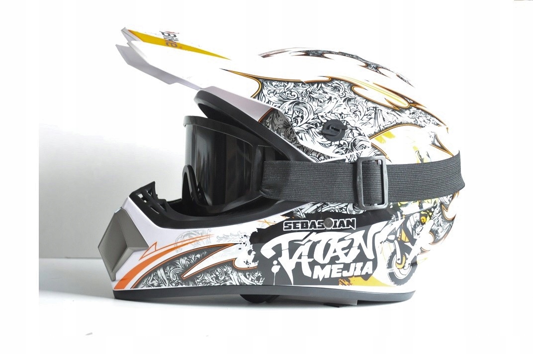 TATANSKÁ CROSS QUAD ENDURO MTB XL 61-62 PRILBA + OKULIARE
