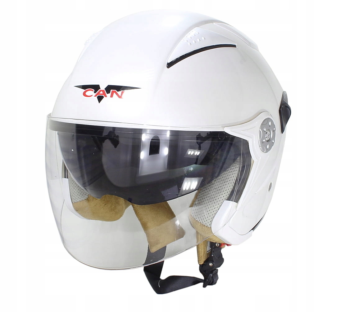 PRILBA VCAN V-529 PEARL Biela M