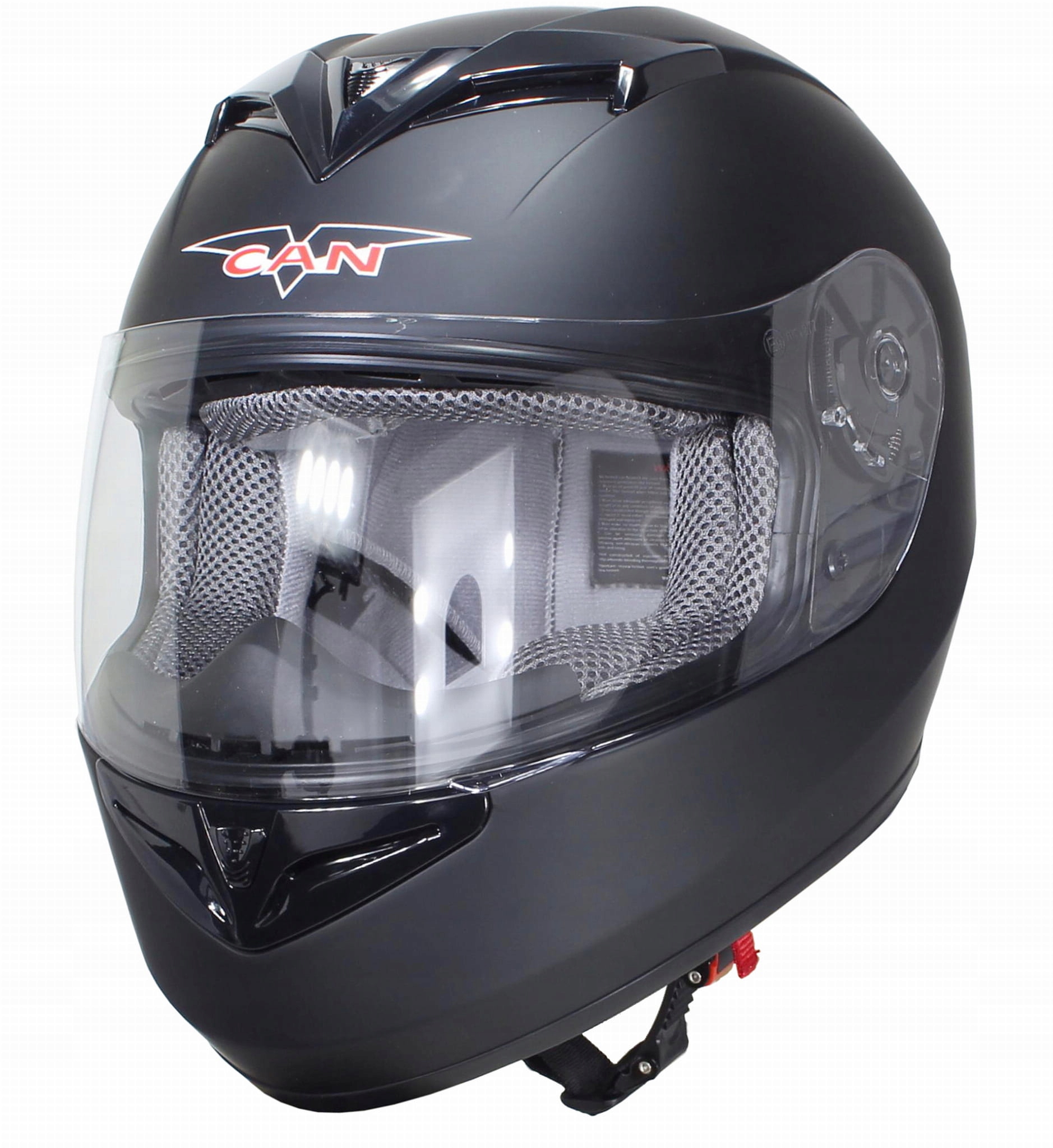 PRILBA VCAN V121 FLAT BLACK S