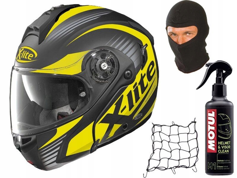 PRILBA X-LITE X-1004 NORDHELLE FLAT ČIERNA 11 XL
