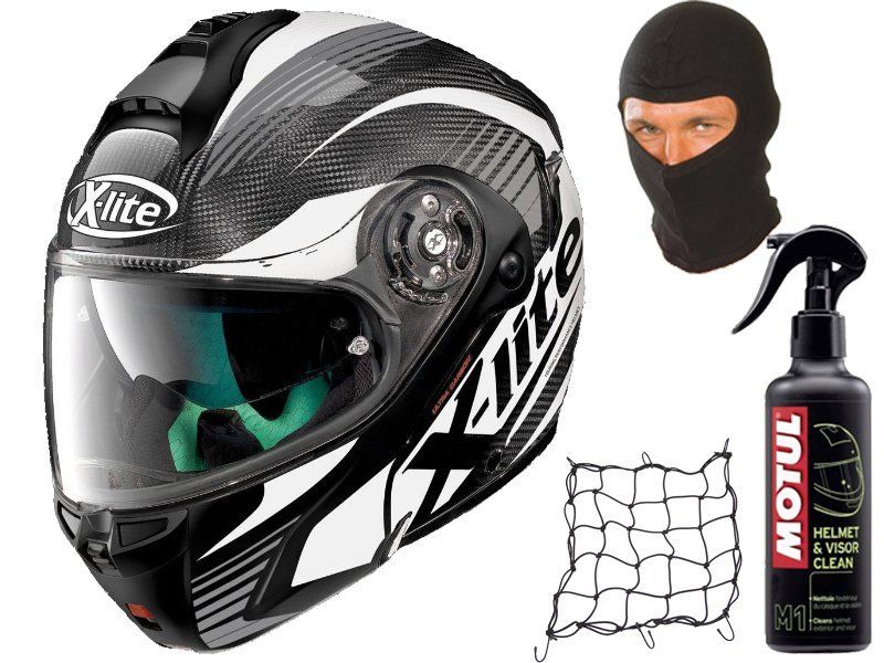 PRILBA X-LITE X1004 U.C NORDHELLE 5 CARBON. r. L.