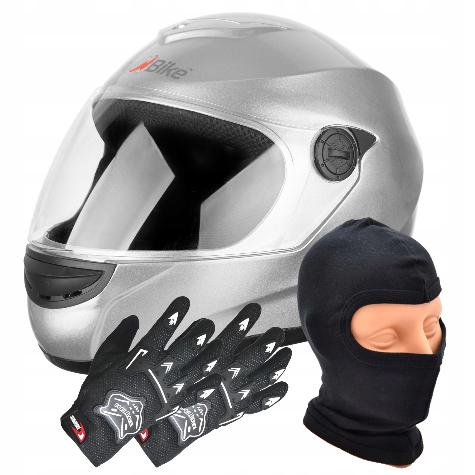 ZATVORENÁ PRILBA CELÝ SKÚTRE MOTOCYKLU L + PRÍSLUŠENSTVO