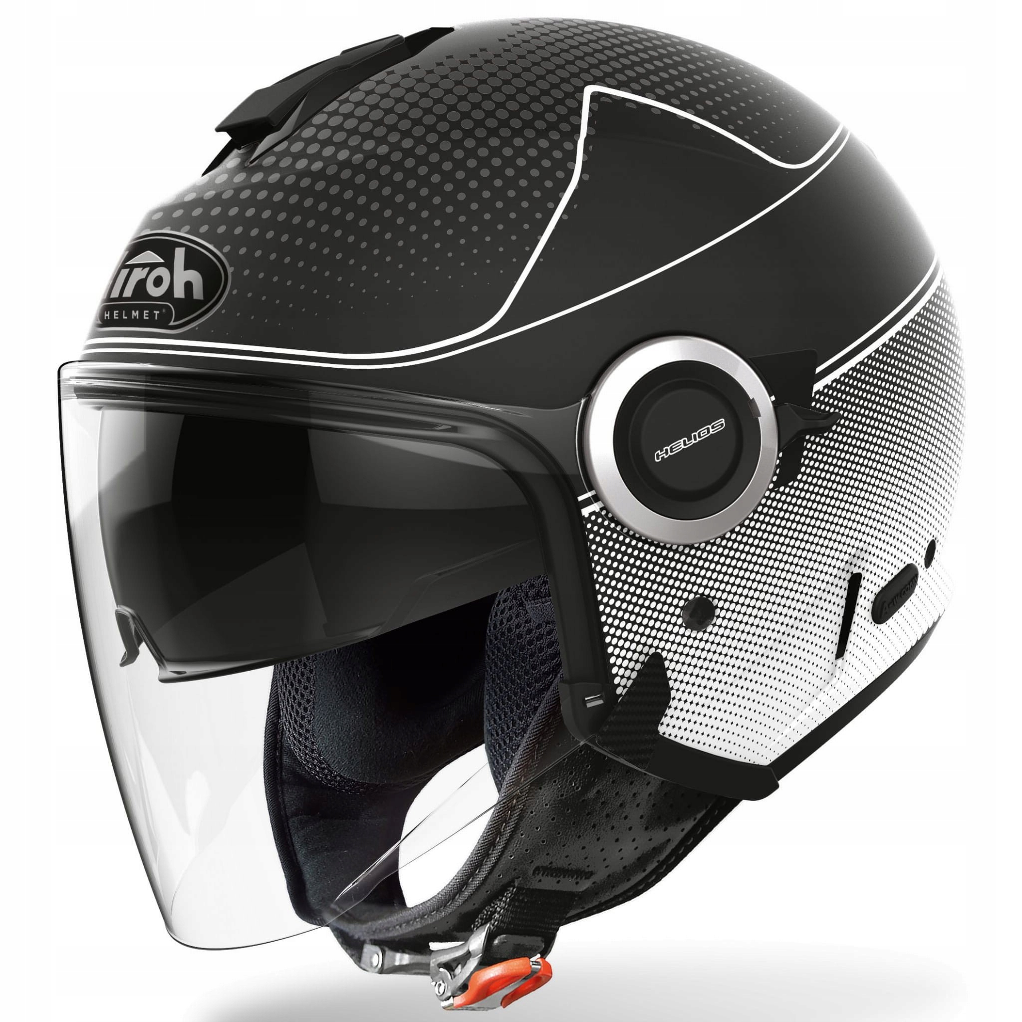 Moto prilba AIROH HELIOS MAP BLACK MATT XL