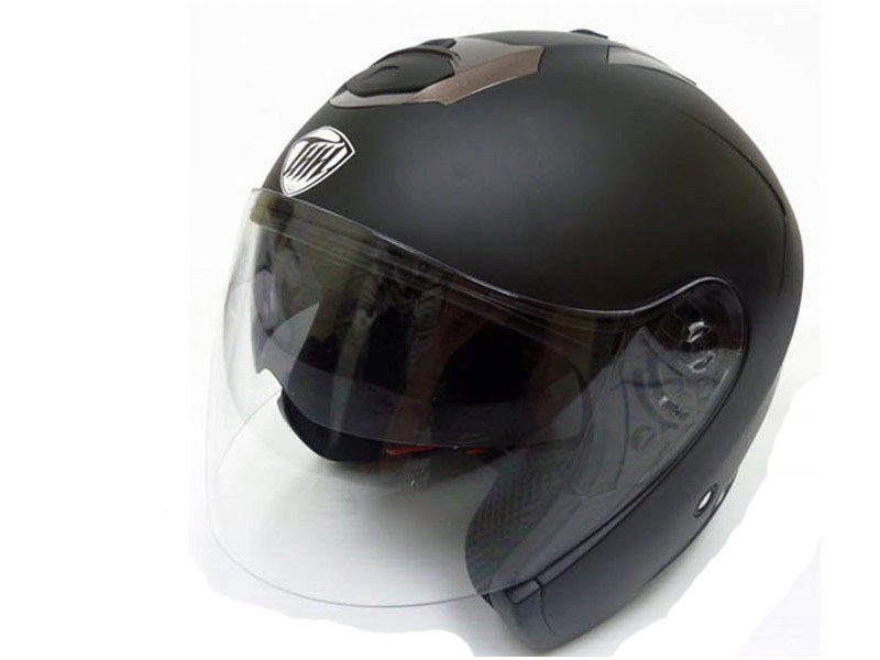 OTVORENÁ PRILBA MOTOCYKLOV THH T386 matná čierna r S