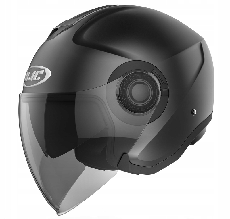 Prilba s otvorenou tvárou HJC I40 SEMI FLAT BLACK (2XL)