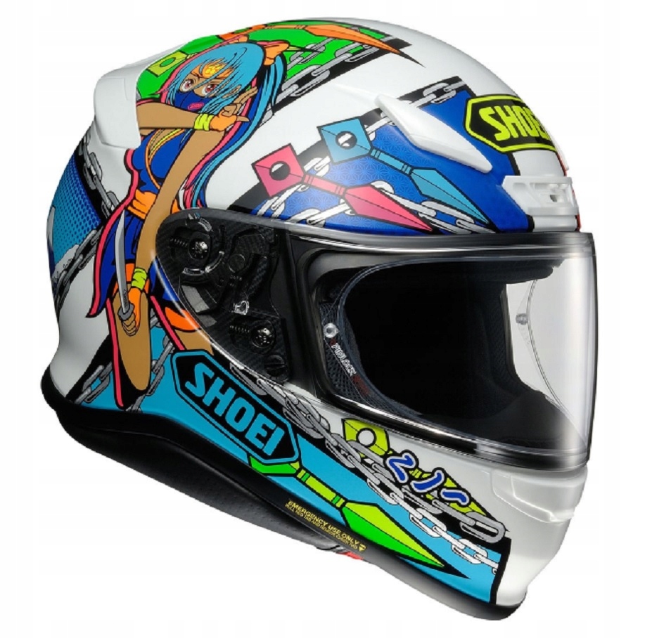 Športová prilba SHOEI NXR Stimuli tc10 Cwr XL komiksová