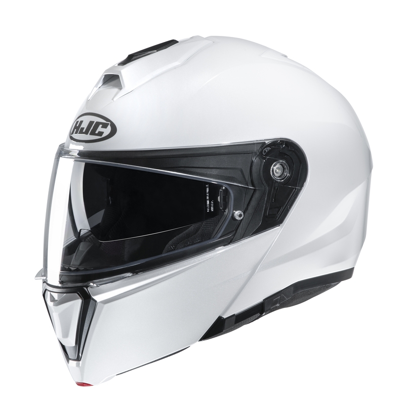 Prilba na bradu HJC I90 PEARL WHITE (M)