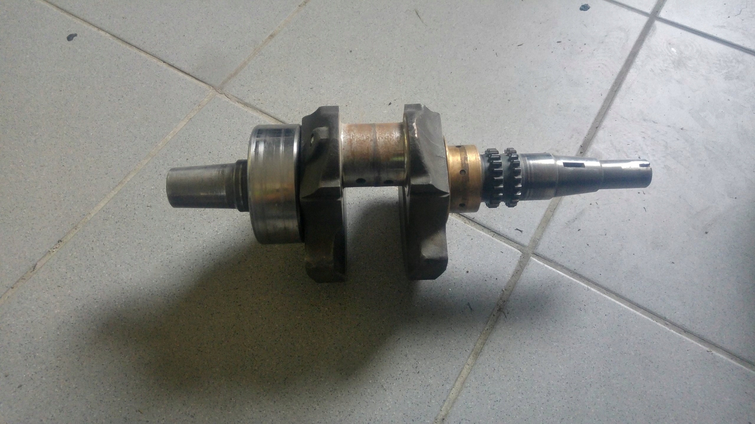 KAWASAKI KVF KFX 650 700 750 PRAIRIE kľukový hriadeľ