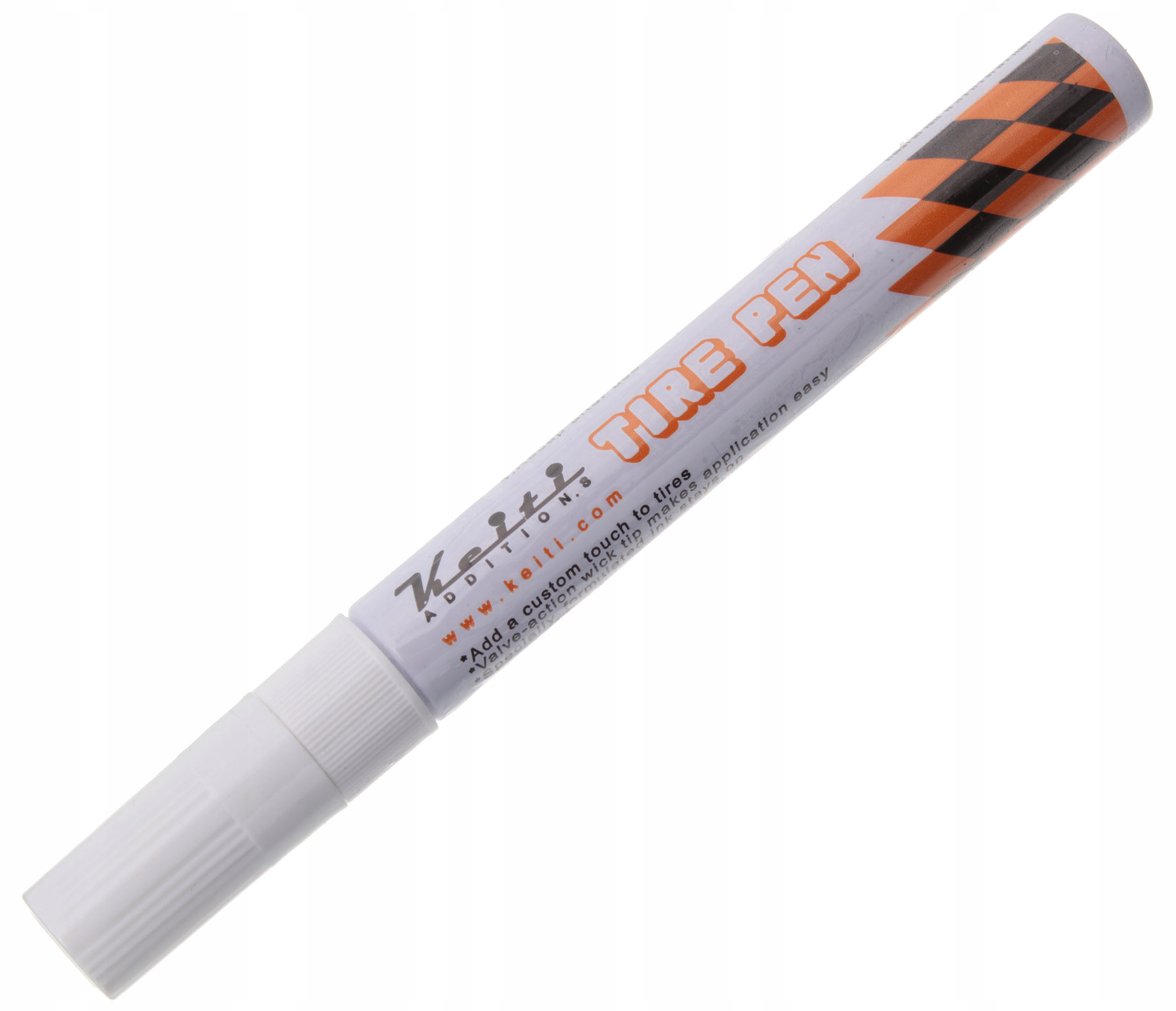 KEITI MARKER PISAK MAZAK NA PNEUMATIKY PERA BIELA WH