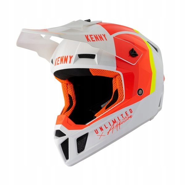 KENNY KASK PERFORMANCE 2021 WHITE RED ORANGE S