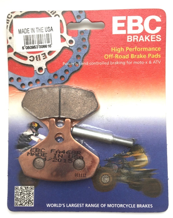 PREDNÉ BRZDOVÉ DESTIČKY PRE CAN AM CAN-AM DS 450