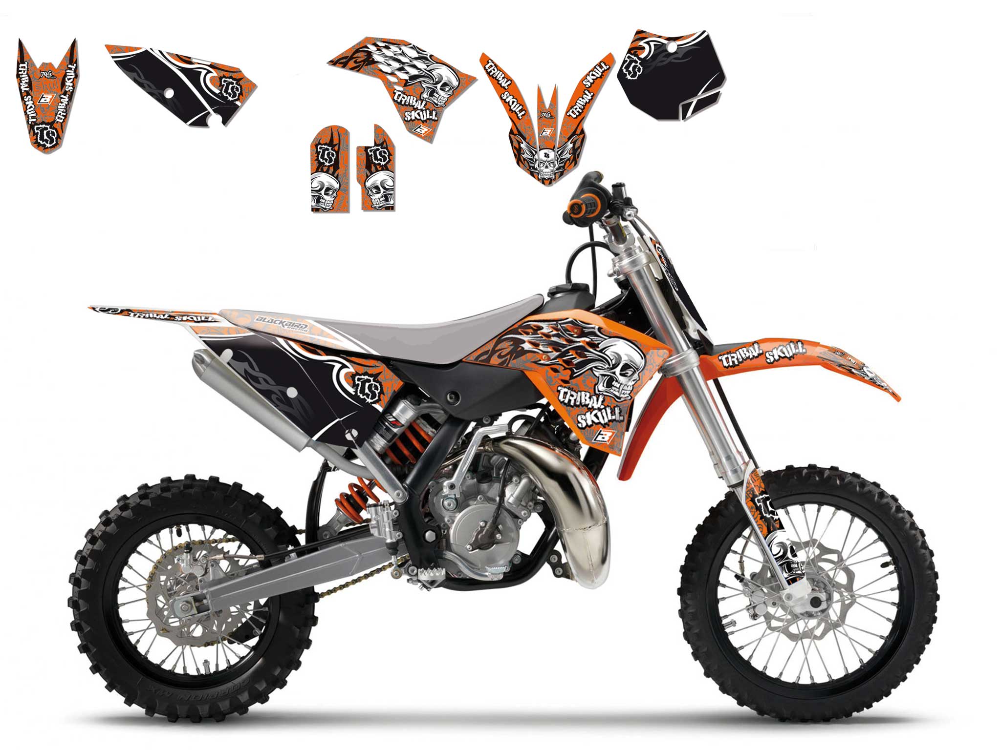 SADA NÁLEPKOV A KRYT SEDADLA KTM SX 65!