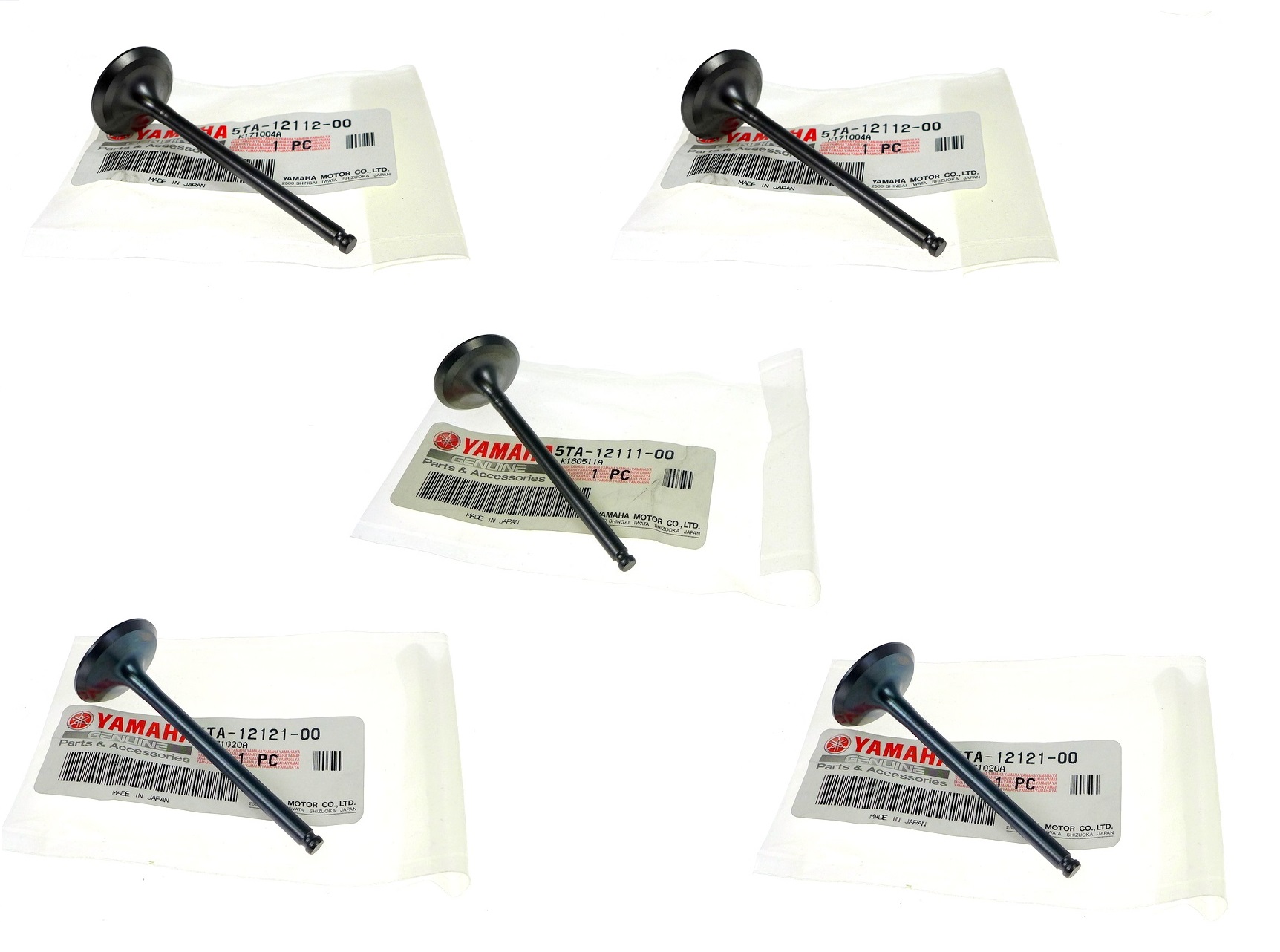 SADA TYTANU V EX VENTILE YAMAHA YFZ 450 R OEM