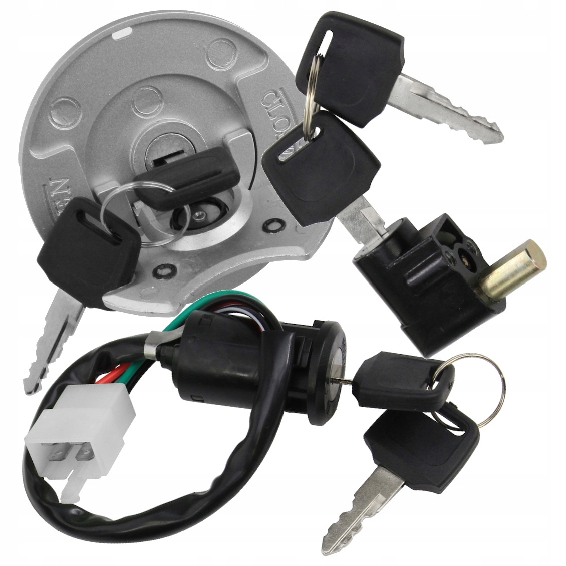 ZÁSOBNÍK PALIVA BAKU ZAPALOVACÍ ZÁMOK QUAD ATV BASHAN