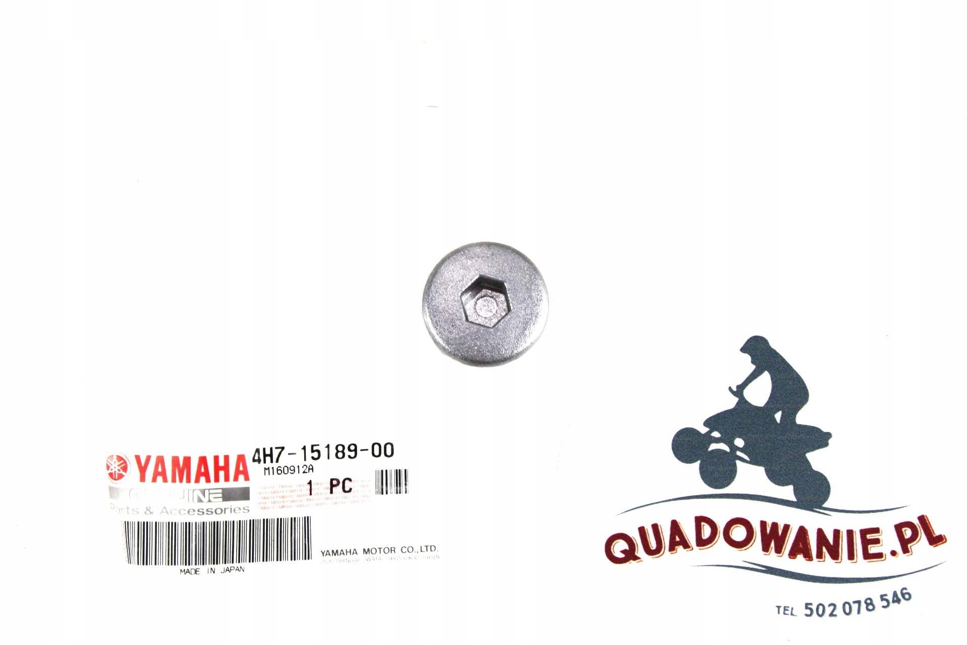 Uzáver olejovej náplne pre motor 4H7-15189-00-00